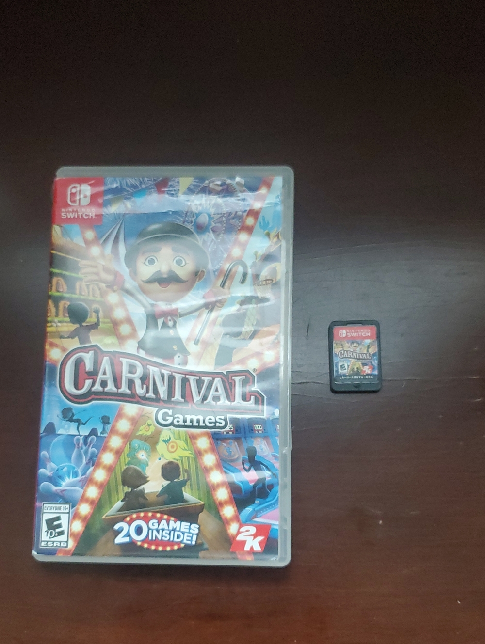 Nintendo Carnival Games - Blue/Red Artwork